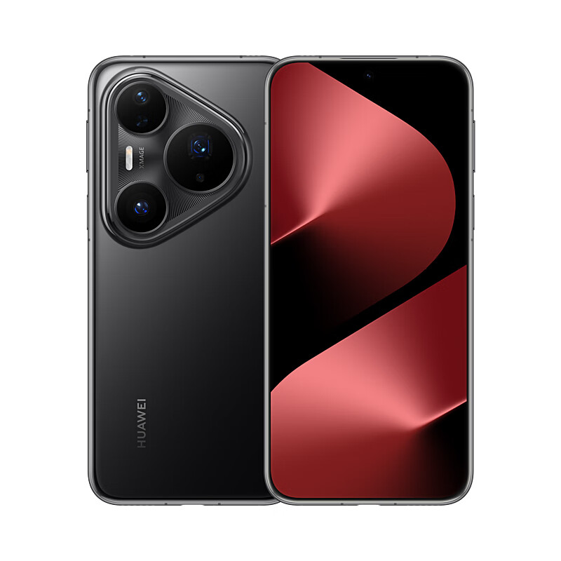 Huawei (HUAWEI) Pura 80 Pro+ 16GB+1TB Glaze Black One-inch High Dynamic Main Camera Personalized Color Card AI-Assisted Composition Huawei Hongmeng Smartphone