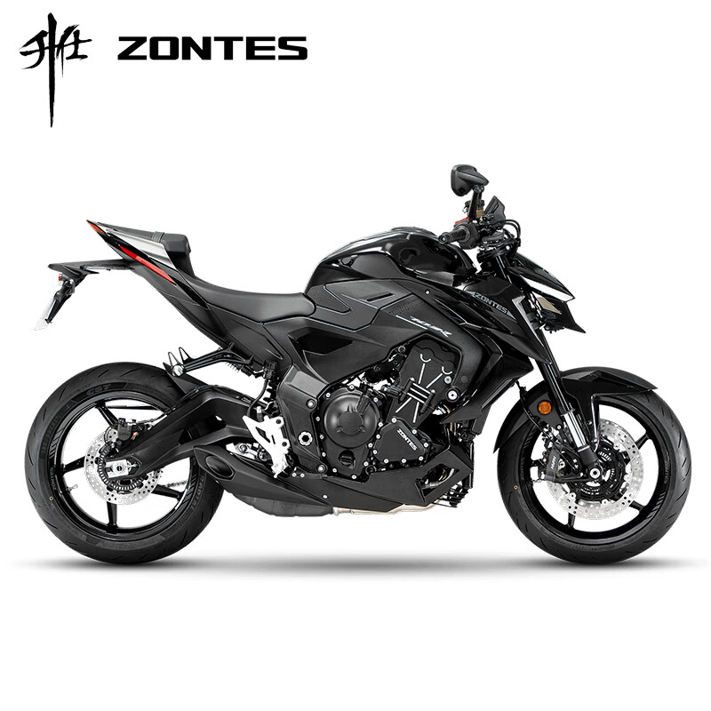 ZONTES2025 new 703R 699CC three-cylinder water-cooled motorcycle (shipped within 45 days after payment) black gray