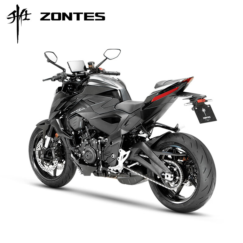 ZONTES2025 new 703R 699CC three-cylinder water-cooled motorcycle (shipped within 45 days after payment) black gray