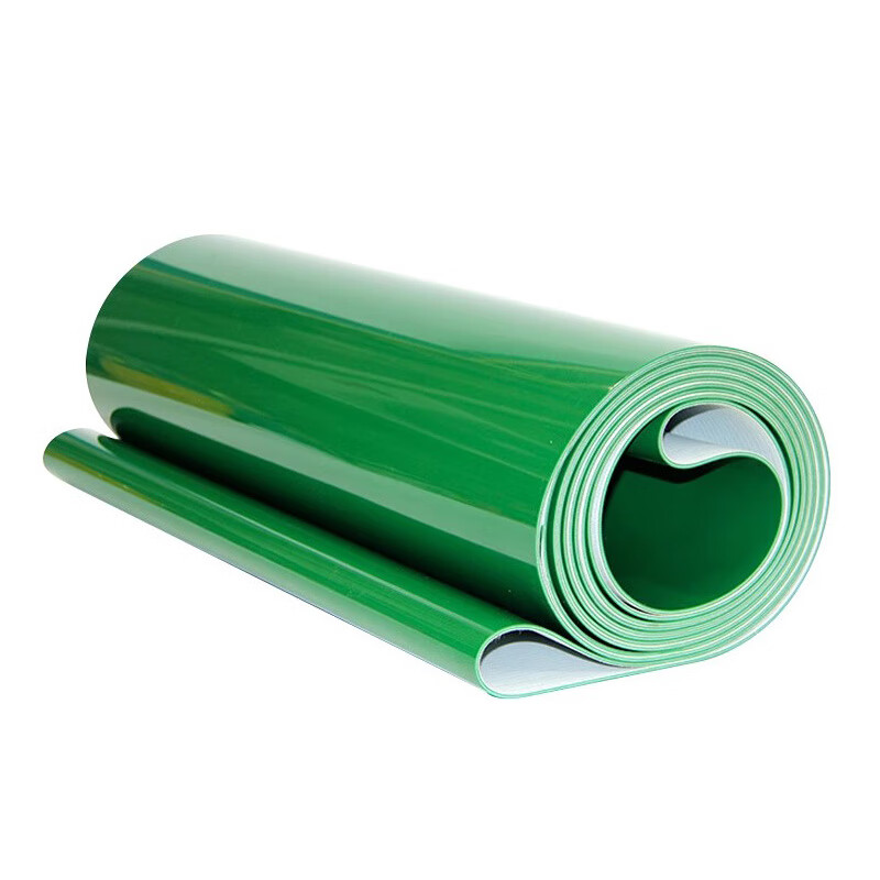 Aigujie insulated floor mat, non-slip and waterproof, green thickened environmentally friendly plastic cloth clamped rubber sheet floor covering, car bottom rubber mat, green 2mm thick 1m*1m single clamped wire (one glossy/one matte)