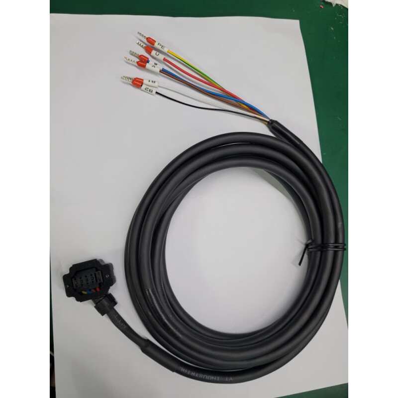 Inovance SV660SV630MS1 motor coding cable S6-L-P114-3.0 power cable M107-3.0-T with battery cable coding power brake cable 15m
