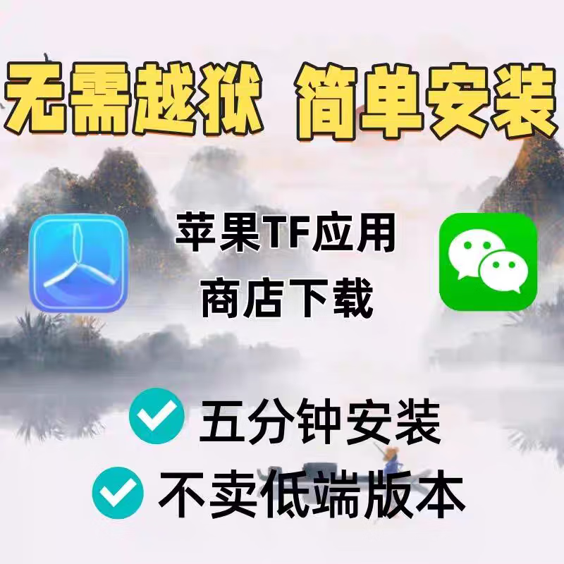 Apple WeChat IOSTF WeChat avatar permanently opens multiple defenses and withdraws close friends customization v automatic follow-up function is stable Xinghai Professional Edition (one year of use + after-sales included)
