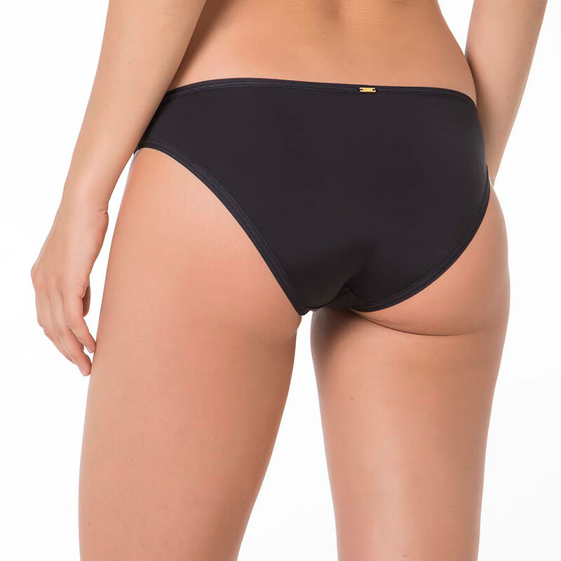 Selmark Special Offer European Imported Thin Cup Bra Set Top Smooth Comfortable Bra Hip Covering Underwear 10517 02 Black 75F