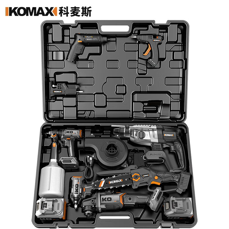 Comes household electric drill power tool set hardware electrician woodworking special repair multi-functional tool box complete set perfect household lithium battery set