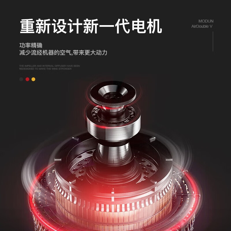 MODUN MD-H8 fully automatic induction hand dryer hand dryer bathroom commercial double-sided air outlet high-speed hand dryer business style silver