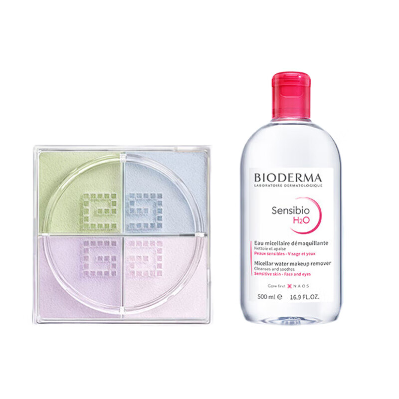 Givenchy Four Palace Loose Powder No. 1 12g + Powder Water Makeup Remover 500ml Gift