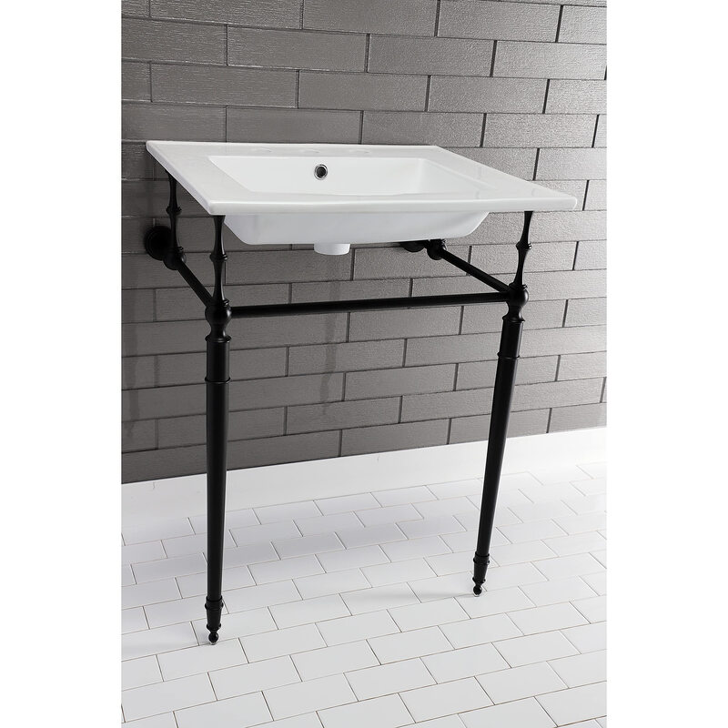 Kingston Brass Kingston Brass Ceramic Dressing Table with Basin LBT25227.34