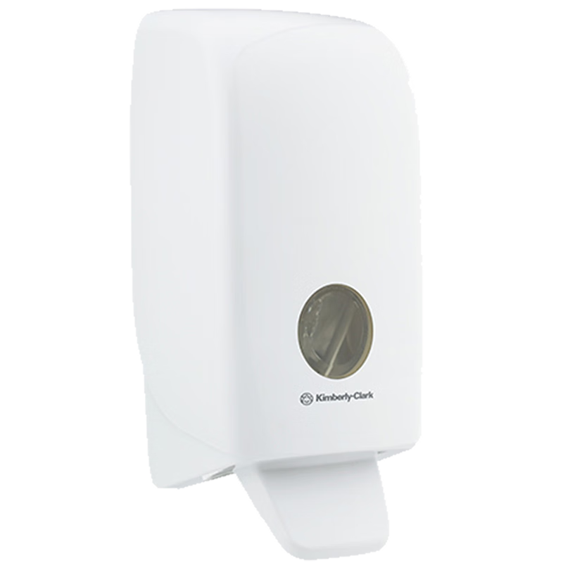 Kimberly Clark push soap dispenser hand sanitizer box white 69480 imported from Germany