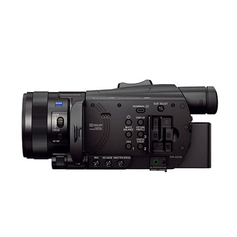 Sony (SONY) FDR-AX100E professional-grade 4K high-definition camera live conference recording upgraded model AX700 brand new brand new Sony AX100E package one (64G memory card + camera bag)