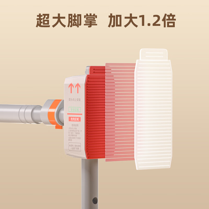 YICHIJIAN horizontal bar home indoor pull-up device home door horizontal bar punch-free floor-standing adult stretching fitness equipment installation distance 78-100CM floor-standing double support