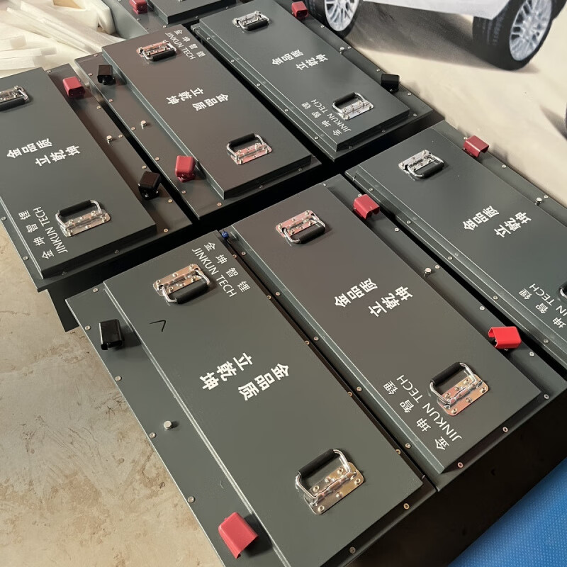 Jinkun brand lithium battery original Jinpeng cooperation four-wheeler Hongri ternary lithium blade pool 72V pure new 150A 72V 150Ah