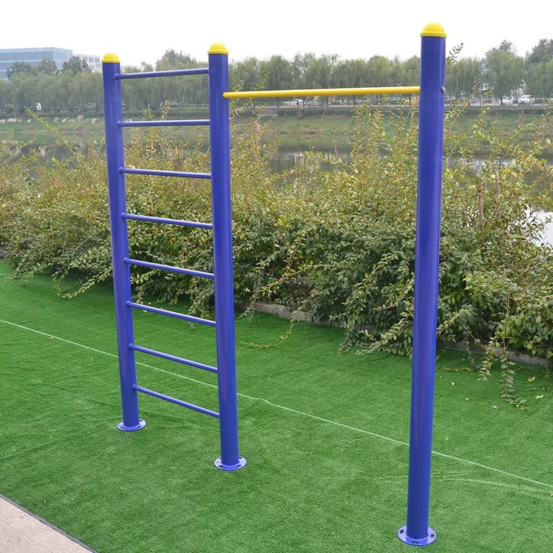 Horizontal bar parallel bars outdoor outdoor fitness equipment path community park school uneven bars ladder parallel bars 90 diameter