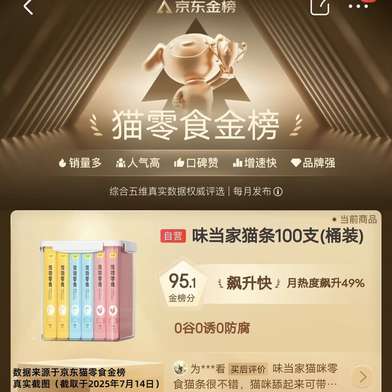 Weidangjia Cat Snacks Cat Snacks 12*15g Canned Wet Food Snacks for Adult Cats and Kittens 3 Mixed Flavors 0 Grain 0 Lure 0 Lake