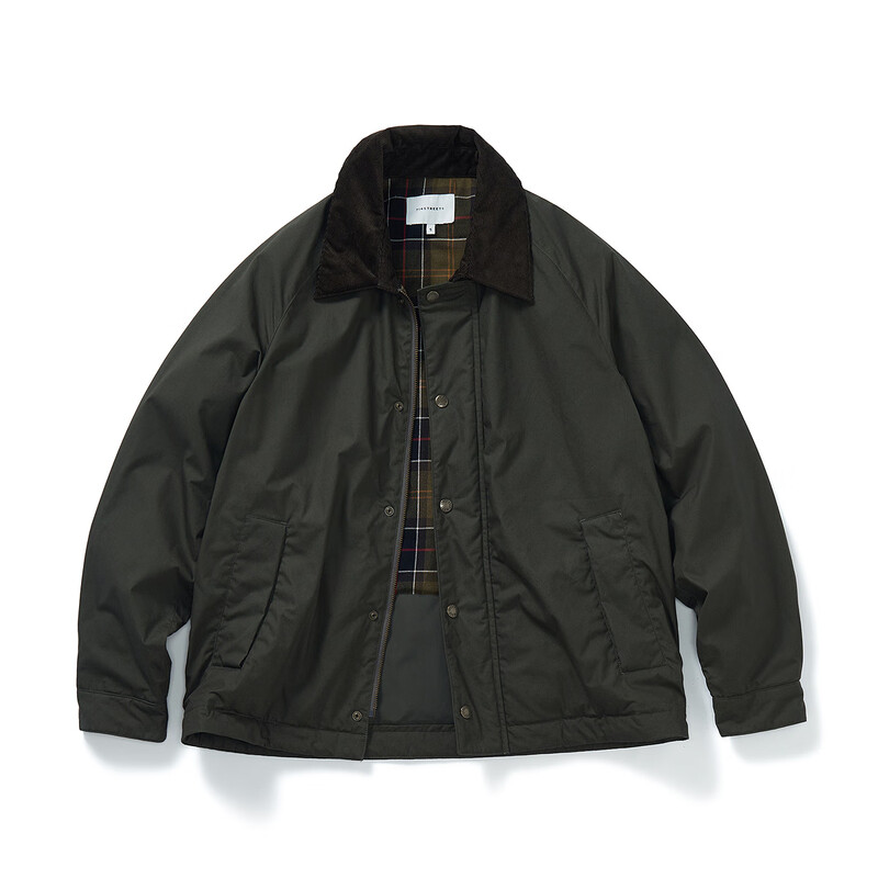 714street Waterproof Hunting Jacket Men's 2025 Autumn and Winter 3M Thinsulate Warm Velvet Cotton Barn Style Jacket Women Army Green-Cotton L