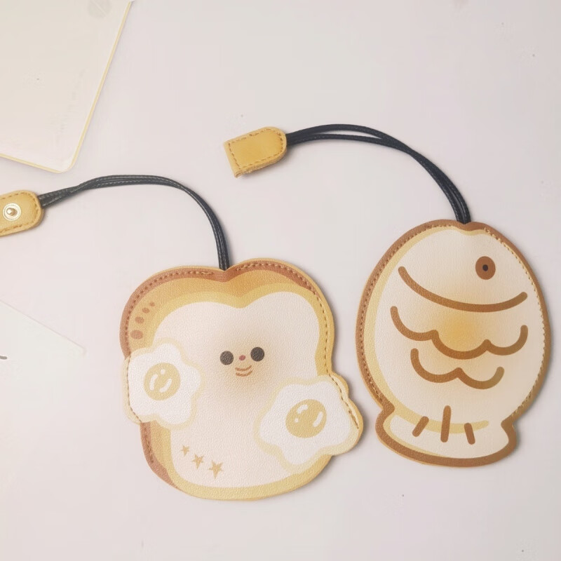 Yunluo key pull-out cartoon electric car large capacity creative key bag car universal cute open yellow toast key bag