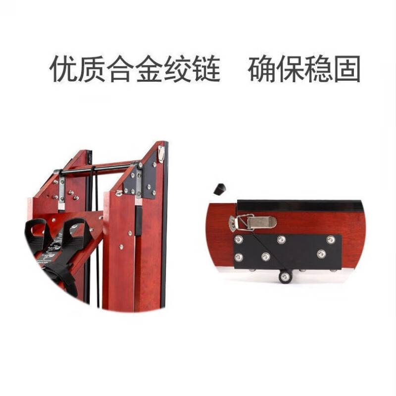 MI Xiaomi Pepper Water Resistance Rowing Machine Commercial Intelligent Fitness Solid Wood Double-rail Folding Household Foldable Oak Dark Walnut Straight Style + App Electronic Watch + Gift