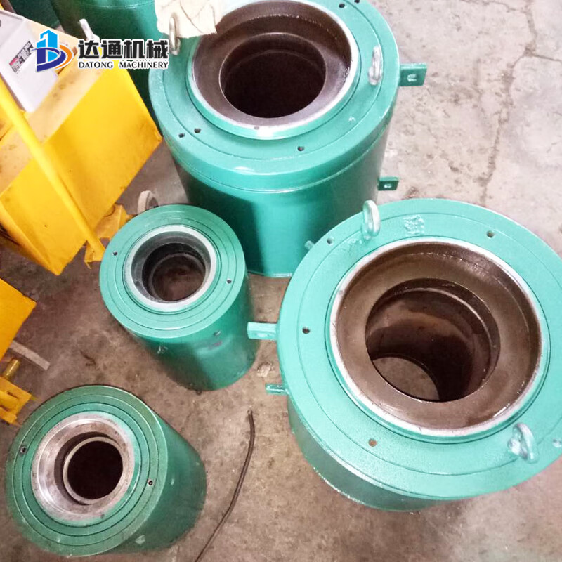 TNBROTHERS Prestressed Tensioner Highway Bridge Steel Strand Anchor Cable Electric Hydraulic Tensile Pull-through Jack High-pressure Oil Pump 27 Ton Front Cassette Jack