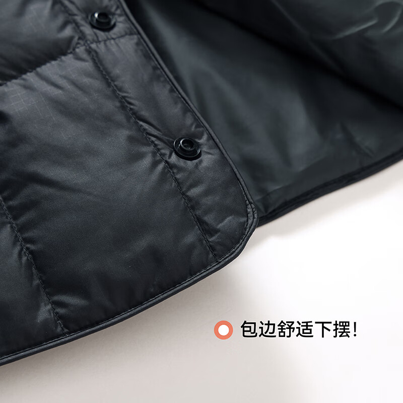 Flying in the Snow Autumn and Winter Men's Down Vest Warm Down Vest Jacket Casual Inner Wear Down Liner for Middle-aged and Elderly People