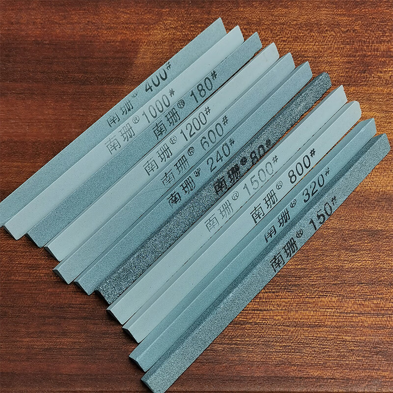 Meikejie Mini Whetstone Strip/Triangular Whetstone/Fine Grinding Whetstone/Whetstone/Whetstone/Triangular Triangular Whetstone Strip 180#