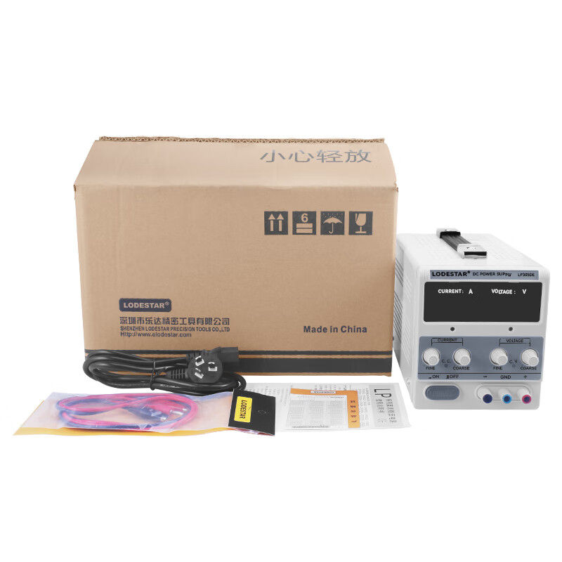 LODESTAR linear adjustable DC regulated power supply high-precision industrial maintenance power supply 30V5A constant voltage and constant current LP305DE