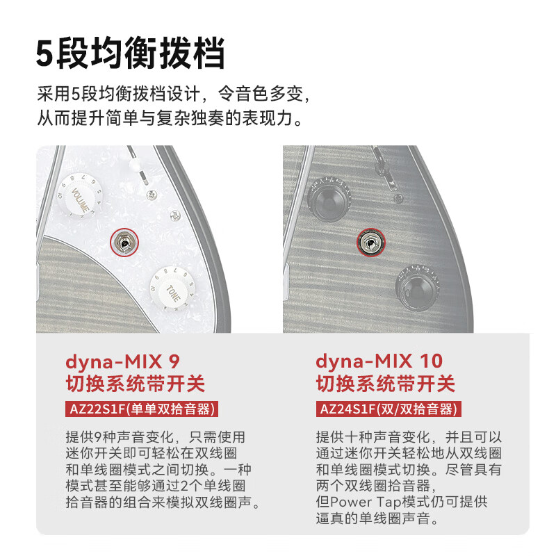 IBANEZ AZ series domestic AZ22S1F single and double professional electric guitar TXB transparent turquoise gradient