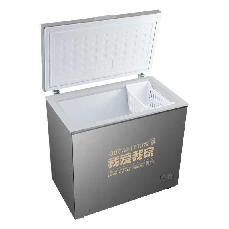 Homa 203L household ultra-low temperature -30 cryogenic quick freezing freezer single temperature horizontal top opening small commercial freezer standard 203L