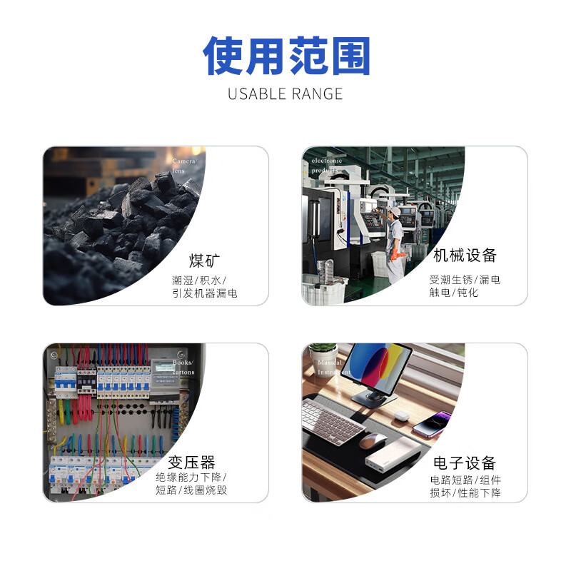 Lesanhao industrial desiccant dehumidification and moisture-proof blue color-changing silica gel particle desiccant reusable bottle 500g