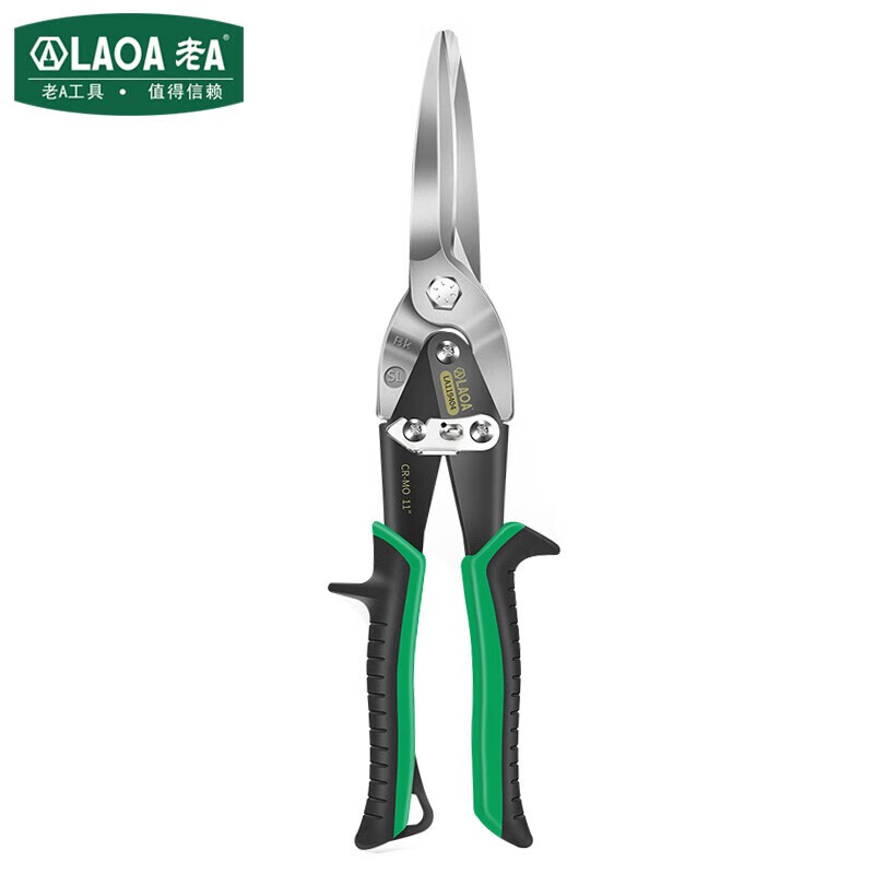 LAOA (LAOA) iron scissors, industrial scissors, powerful multi-functional iron scissors, keel scissors, integrated ceiling aviation scissors, extended straight head aviation scissors LA119404