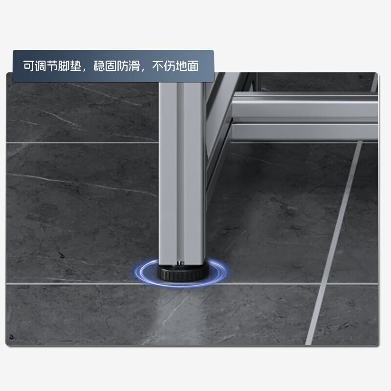 Kegan diy aluminum alloy anti-static workbench aluminum profile operating table computer table workshop factory assembly line assembly table repair table can be customized including accessories 1000*600*1600