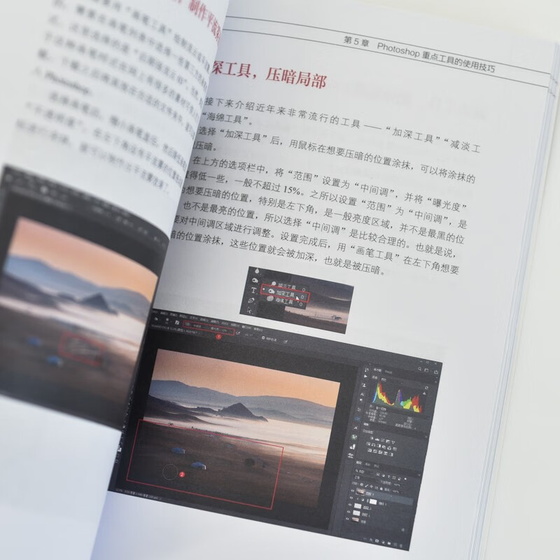 Photoshop digital image processing core techniques ps tutorial book ps post-retouching self-study image processing photography post-production tutorial color correction to improve image quality produced by photographers