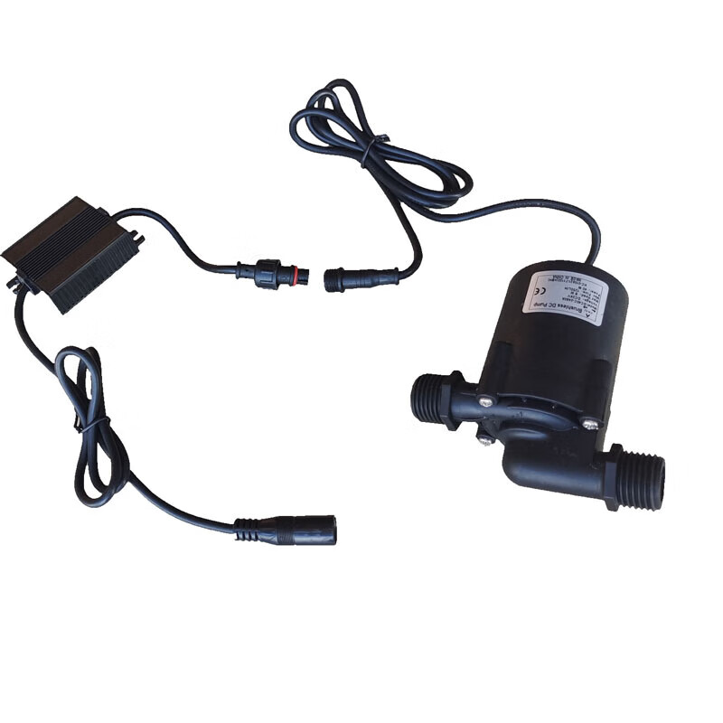 Yu Mengzhe 24V small high temperature resistant water cooling circulation landscape fountain pressurized DC brushless submersible pump adjustable speed DC45C-2480S pump