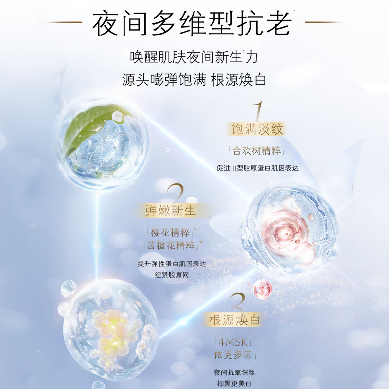 Skin Key (CPB) Diamond Luxurious Care Trilogy Moisturizing Essence Water 170mL + Day Cream 50mL + Night Cream 50mL Valentine's Day Gift