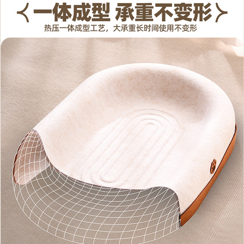 Crazy owner's felt cat nest cat scratching board is an all-in-one waterproof, wear-resistant and non-shedding cat claw scratching board that is scratch-resistant and can be used in all seasons