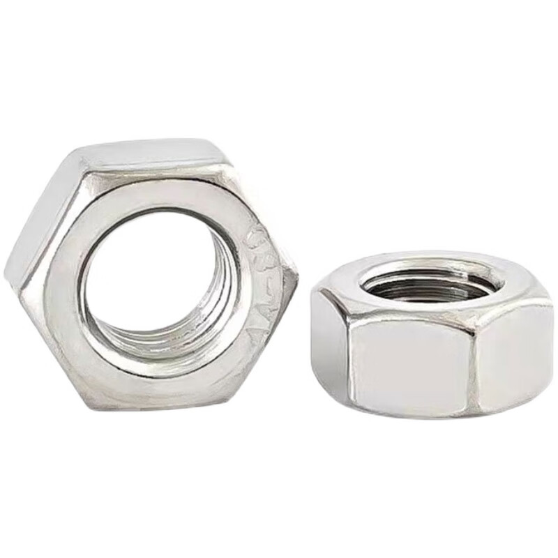 Wen Yijia customized 304 stainless steel nut hexagonal nut screw cap M5M6M8M10M12M14M16M18M20M24 M3 7000 pieces