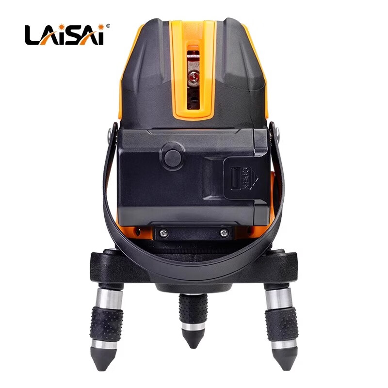 Laser Laser's new green light 5-line high-precision level 6120 high-precision outdoor strong light thin line level with weight point New 5-line 6-point 6120 standard configuration
