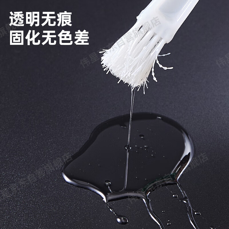 Weixing PVC glue 500g per jar high viscosity adhesive drainage pipe strong quick drying with brush head