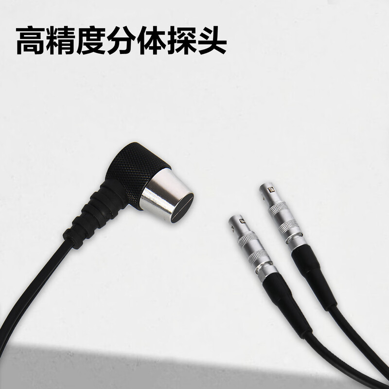 Deli Ultrasonic Thickness Gauge High Precision Steel Pipe Iron Plate Glass Plastic Ceramic Iron Copper Aluminum Thickness Gauge 1~300mm