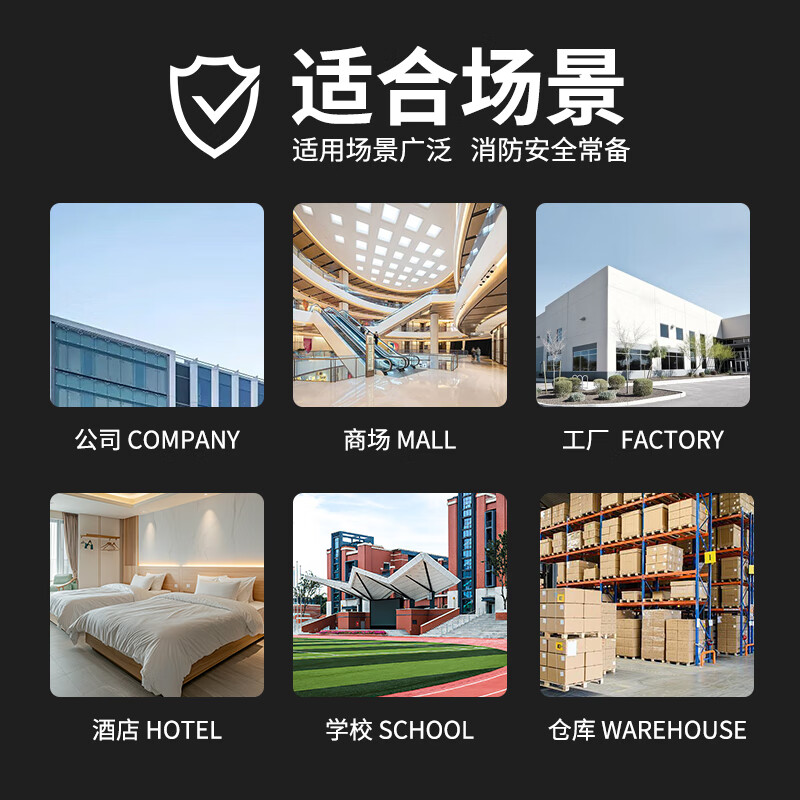 Yaojiang 25 new national standard dry powder fire extinguisher portable household and commercial 1kg latest national standard MF/ABCE1C