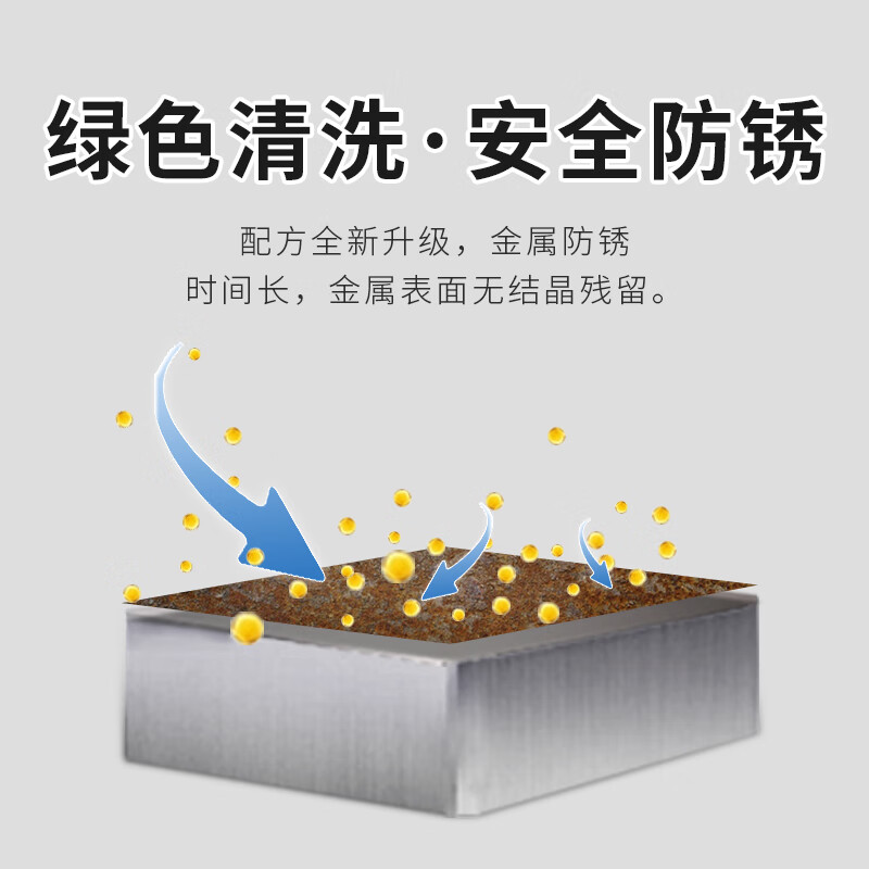 Landis Steel metal water-based transparent rust inhibitor abrasive rust inhibitor steel plate anti-rust water steel bar threaded steel removal