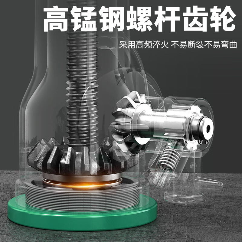 HUGO screw jack hydraulic mechanical vertical/jack hand gear jack 3 tons 5 tons 10 tons 50/32 tons export quality 16T