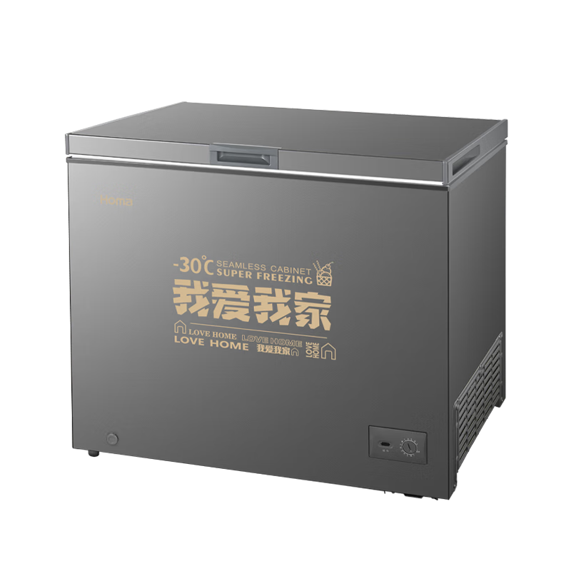 Homa 203L household ultra-low temperature -30 cryogenic quick freezing freezer single temperature horizontal top opening small commercial freezer standard 203L