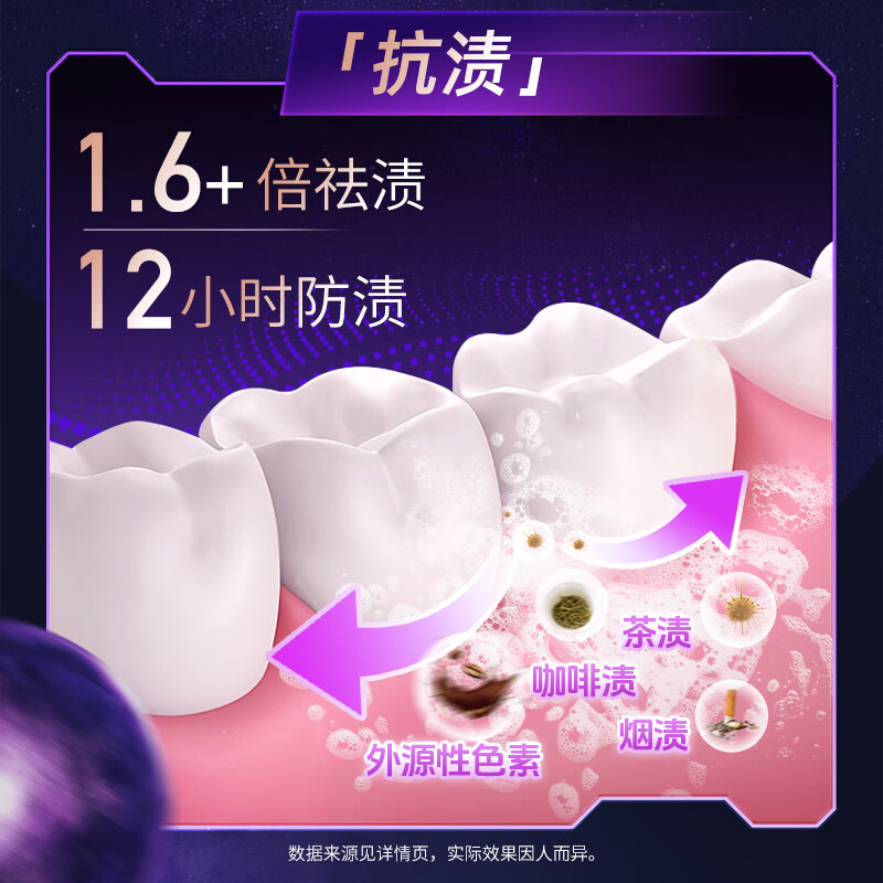 Yunnan Baiyao's new product, Light Diamond White Toothpaste Gift Box, removes yellowing, removes stains, anti-allergic, whitens, freshens and repairs 4 tubes, total 420g