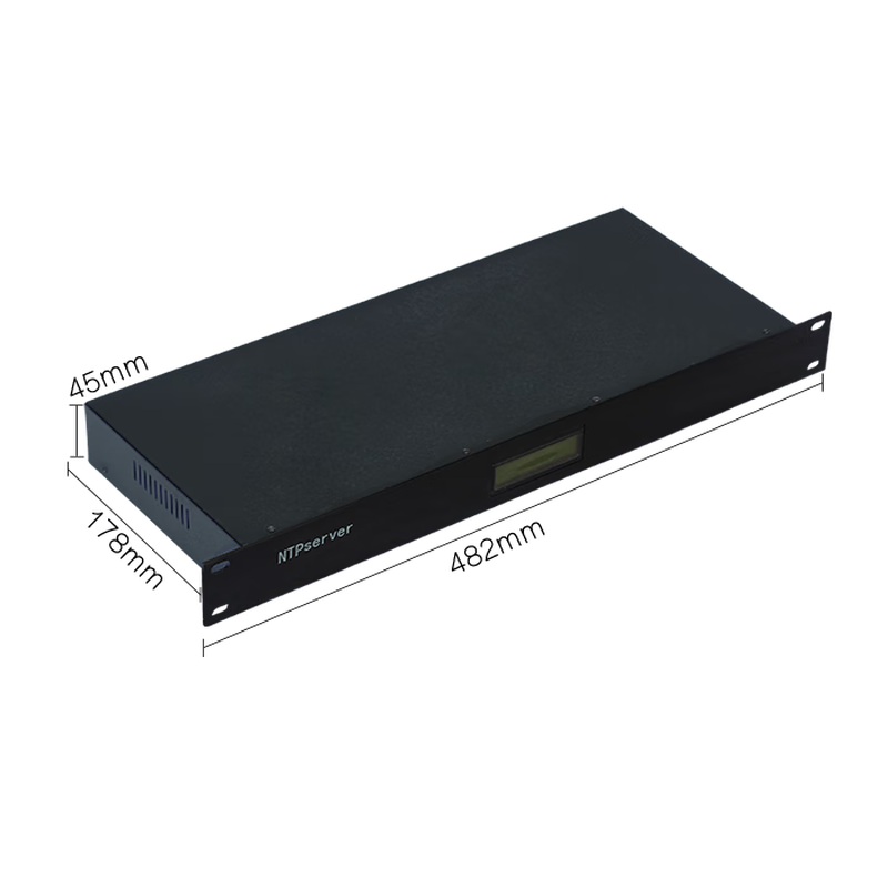 Yue Changsheng NTP server GPS Beidou timer 1U rack-mounted standard time network clock multi-network port MA-802/GB dual-mode rack-mounted 6 network ports