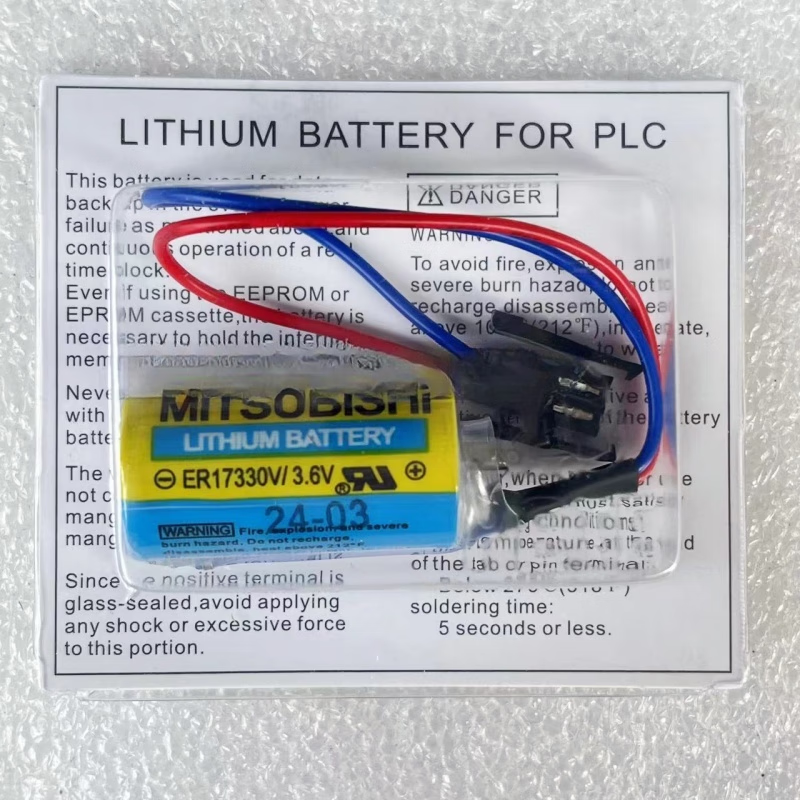 Mitsubishi servo lithium battery (Mitsubashi ER17330V/3.6V) A6BAT