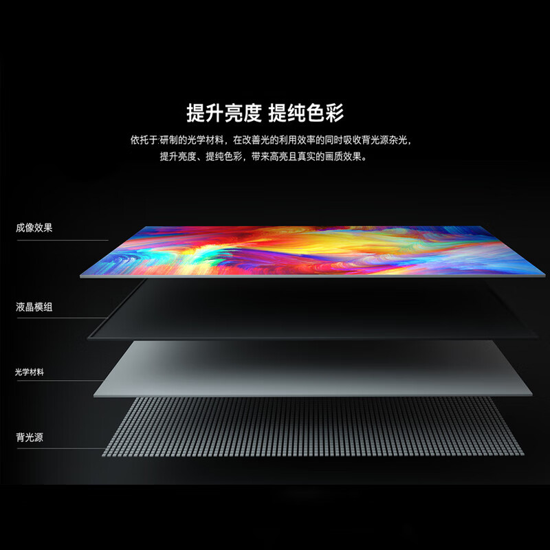 SHNIRP37/40/45/50/55/65/75-inch TV home 4K ultra-high definition frameless ultra-thin color TV for the elderly eye protection anti-blue light intelligent network voice projection U disk TV4K-75 frameless HD TV version length 123 width 71