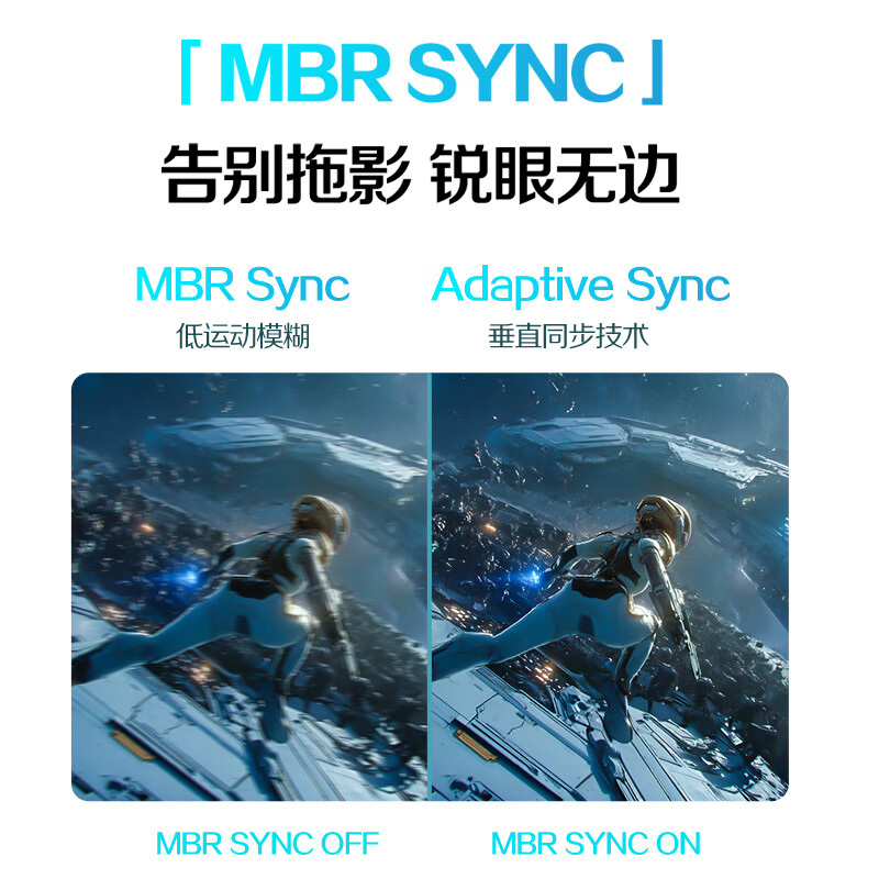 99% new AOC 27-inch 2K 300Hz Love Eye circular polarization + hardware low blue light eye protection FastIPS HDR400 HDMI2.1 elegant white gaming monitor Q27G4SL/WS