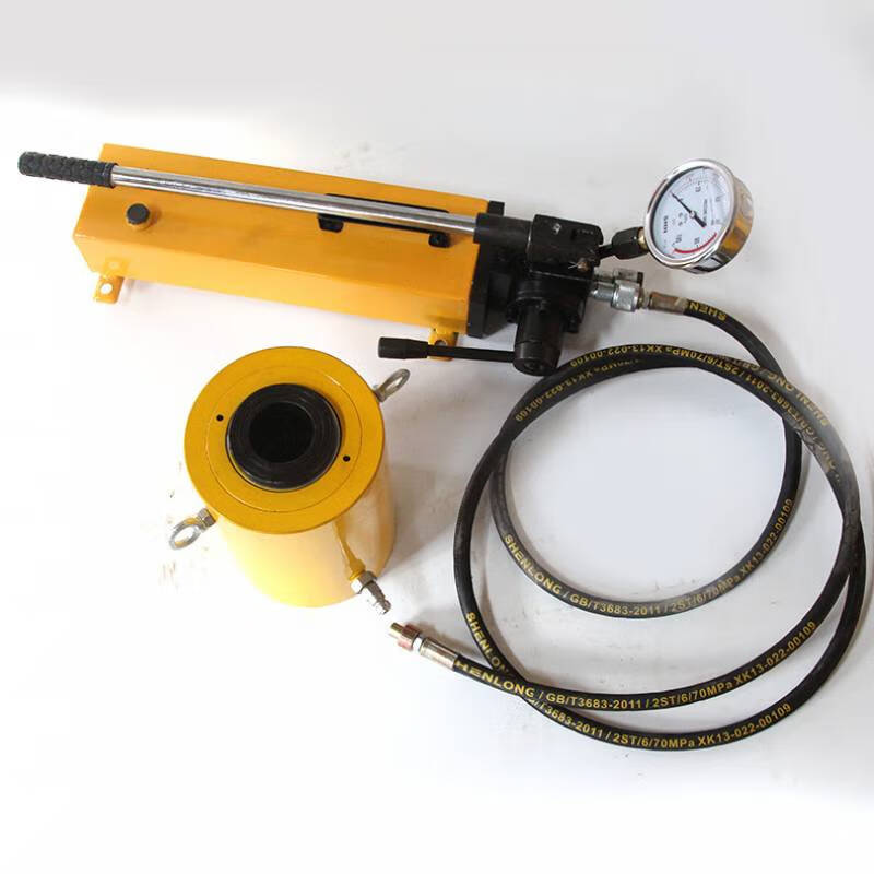 Ni Zhier manufacturer supplies electro-hydraulic hollow jacks, single-acting through-core jacks, synchronous jacks, and can be customized.