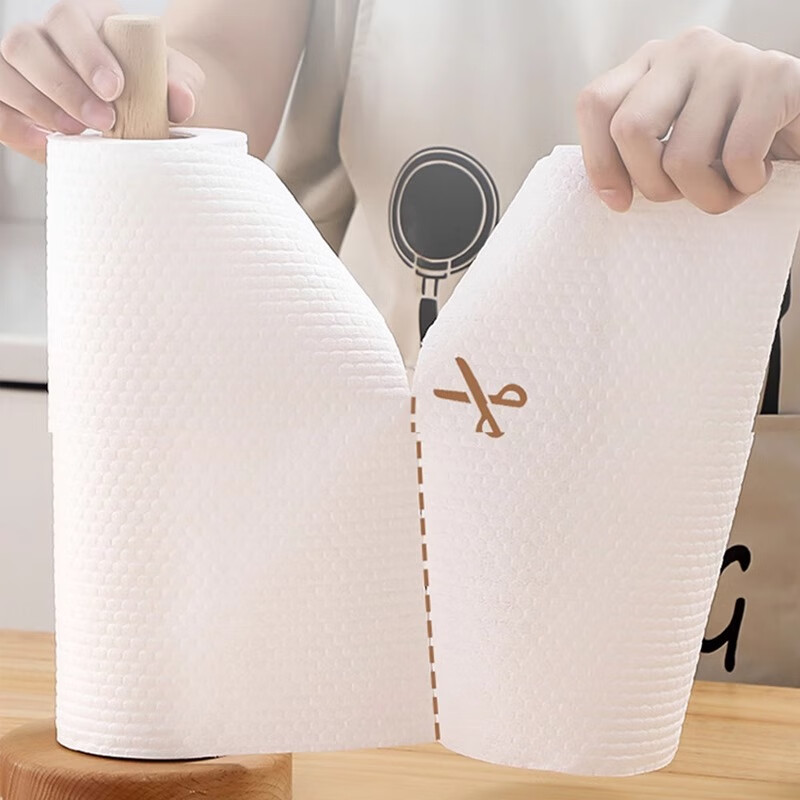 Nepia super absorbent kitchen paper towel oil-absorbing paper food grade contact Japanese original authentic 100 pieces * 4 rolls