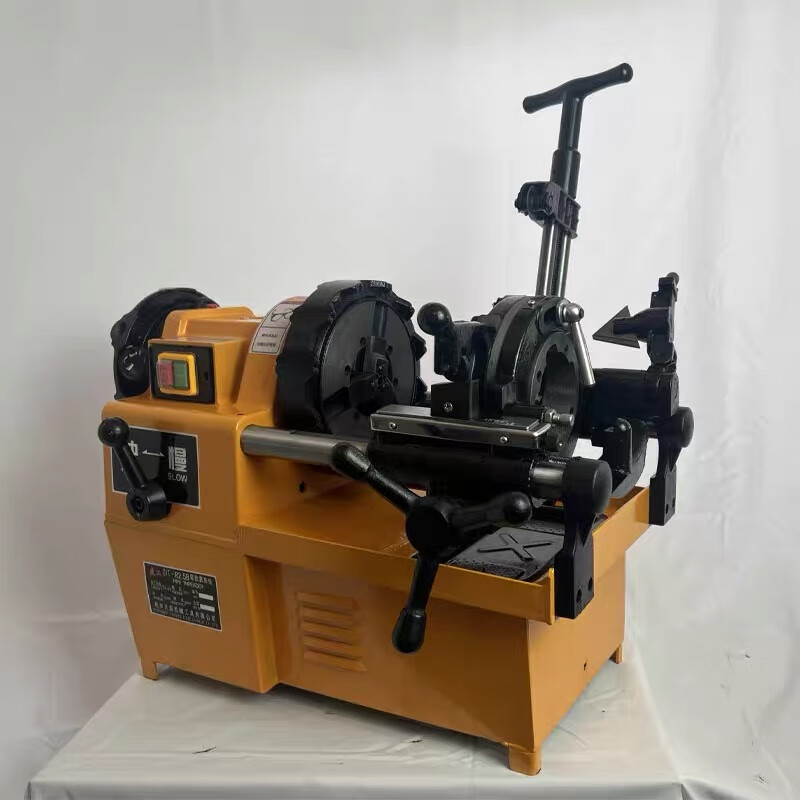 Hugong brand electric threading machine multifunctional fast threading machine 220v light handheld electric twisting machine 2.5 inch 1100W220V high speed model