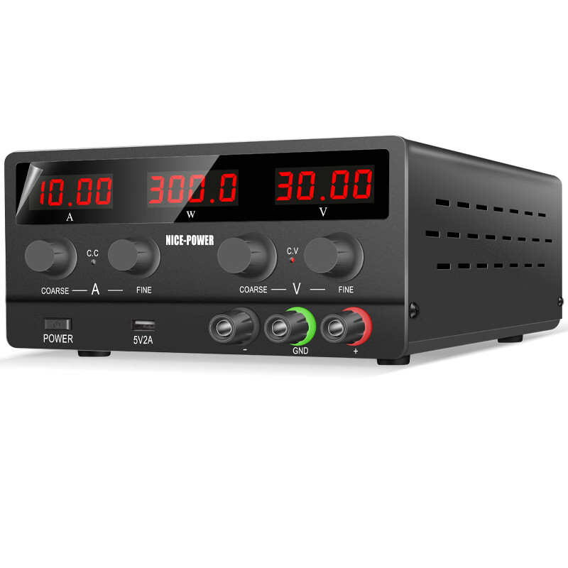 KUAIQU mini horizontal SPS-H3010 AC to DC regulated power supply black LCD screen 60V industrial maintenance power supply white SPS-H3206 32V6A